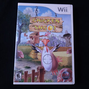 Chicken Shoot Nintendo Wii 2007 Complete Game CIB w/ Manual Tested Working